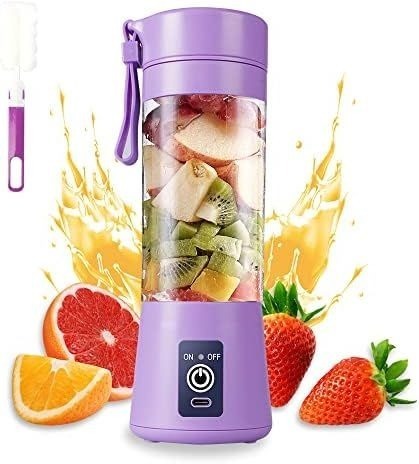 Portable Rechargeable USB Juicer Blender Bottle – Mini Electric Fruit Smoothie Maker