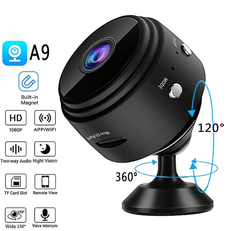 A9 Mini Camera,1080P HD Motion Sensor WiFi